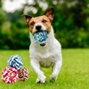 Pet Toy Chew Teething Cotton Rope Knot Ball Toys For Dog Tooth Clean Ball Bite-Resistant  Dog Chew Puppy Training InteractiveToy 6