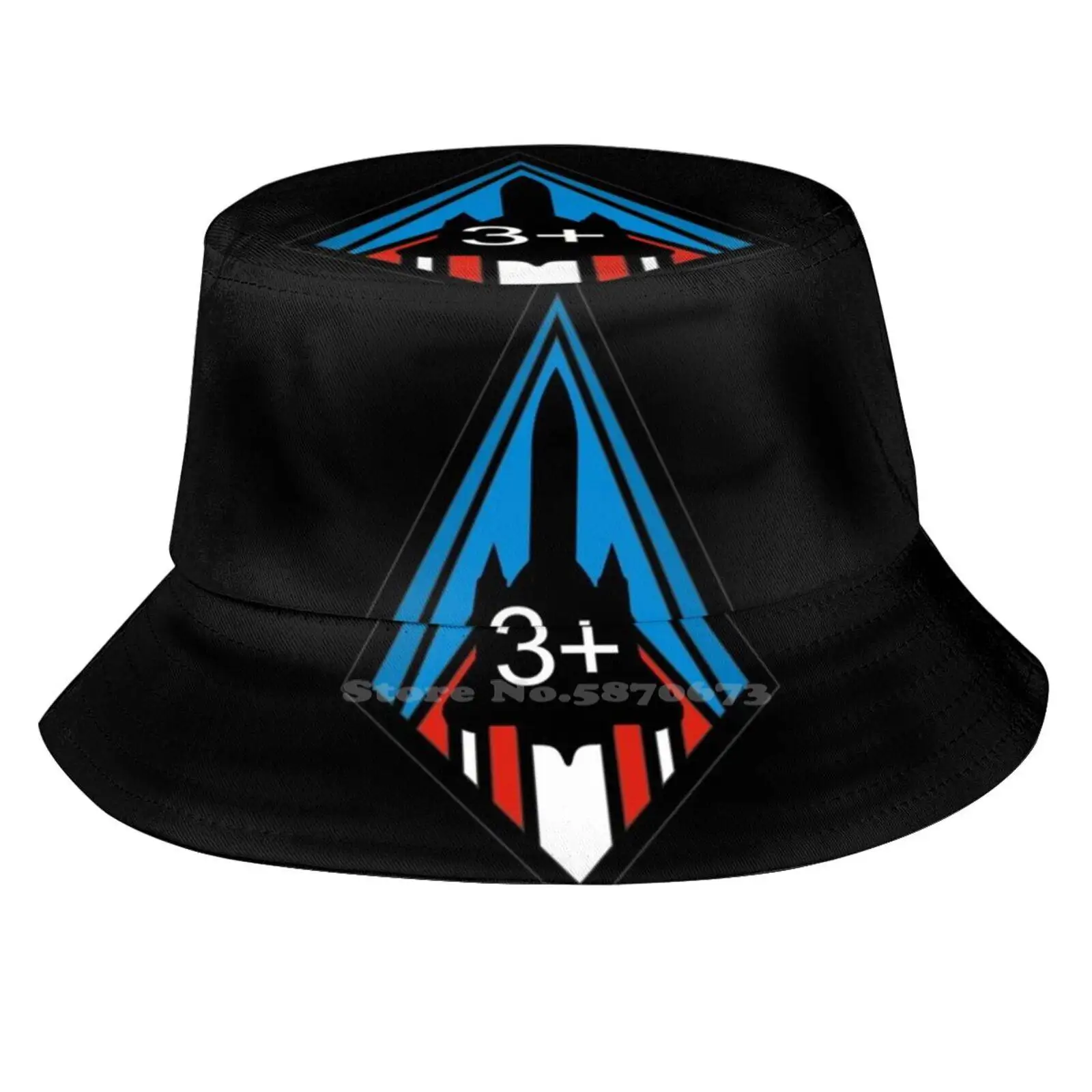 Sr 71 Habu Insegne Commemorative (Blu Scuro) Cappelli Da Pescatore Unisex Berretto Sr 71 Blackbird Insignia 3 Commemorative Air Habu Air