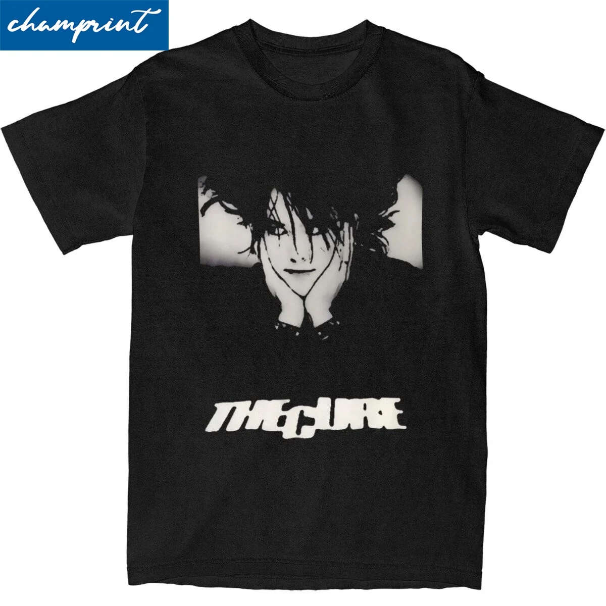 Divertente The Cure Is Cure Tshirt Uomo O-Collo Manica Corta Abbigliamento Robert Smith 100% Cotone Vestiti