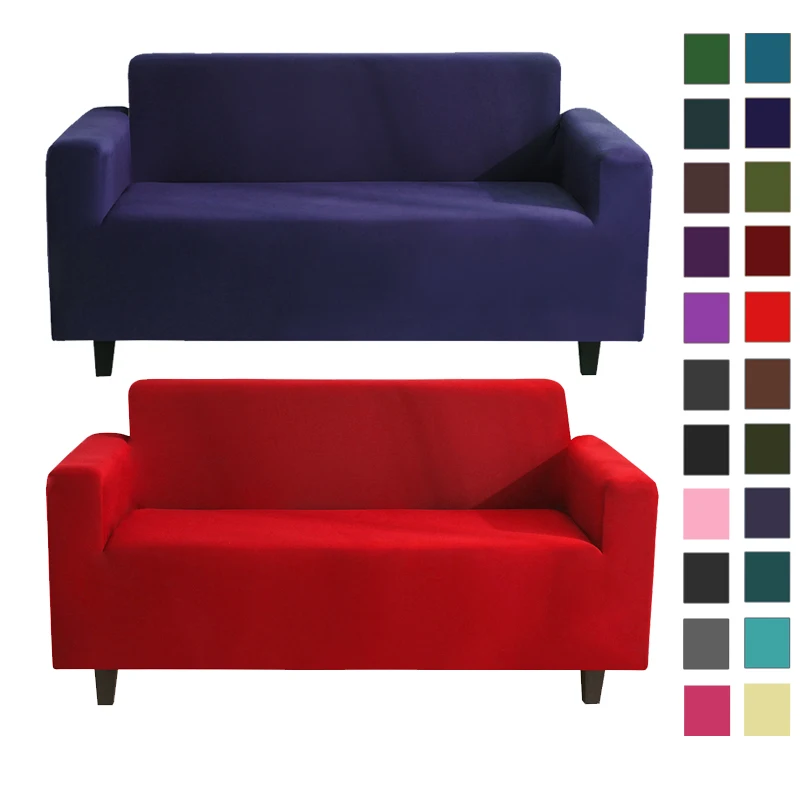 SofaCoverforLivingRoomSolidSofaCover1234SeaterLShaped