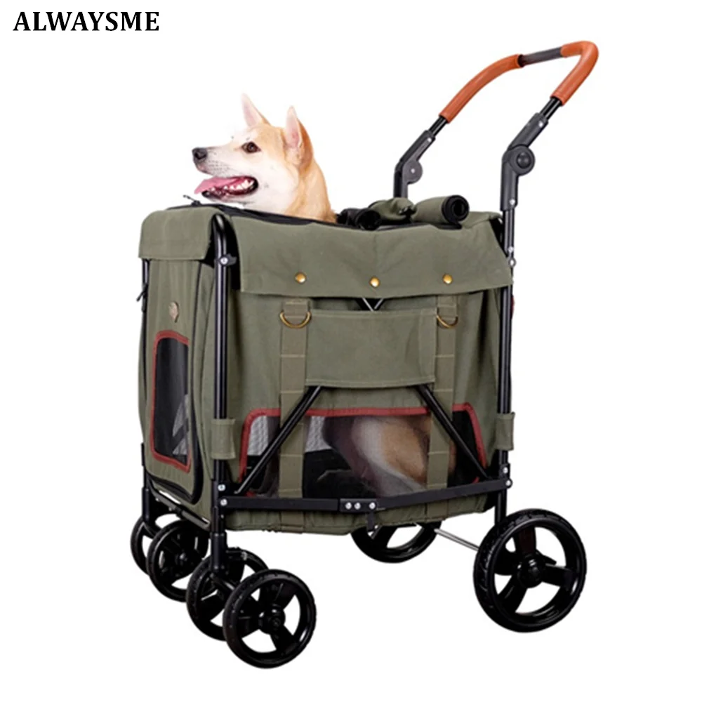 ALWAYSME Pet Stroller Pet Carts For Dogs,Cats AliExpress