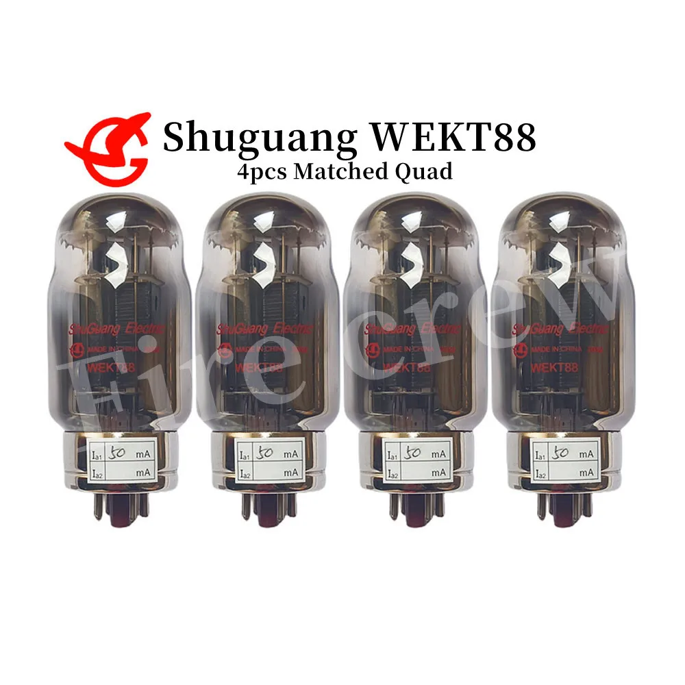 Fire Crew Shuguang KT88 WEKT88 Vacuum Tube Replaces KT88-98 KT88-TII KT120  HIFI Audio Valve Tube Amplifier Kit DIY Match Quad 6