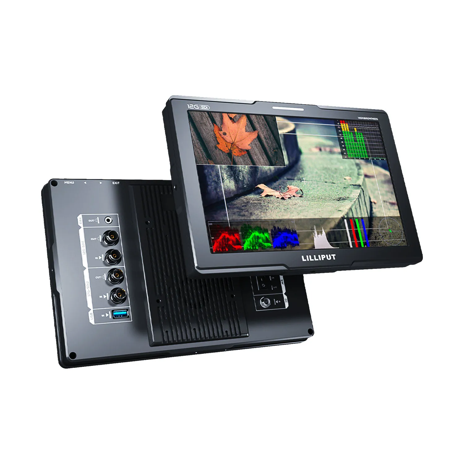 LILLIPUT Q10 10.1inch 1500nits 4K HD 2.0 12G-SDI Ultra Brightness HDR 3D-LUT Multiview On-Camera Monitor For Broadcast Video