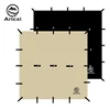 Aricxi Multifunctional black coating tarp outdoor camping sun shelter 4x4m 19 hanging points 210D tarp 1