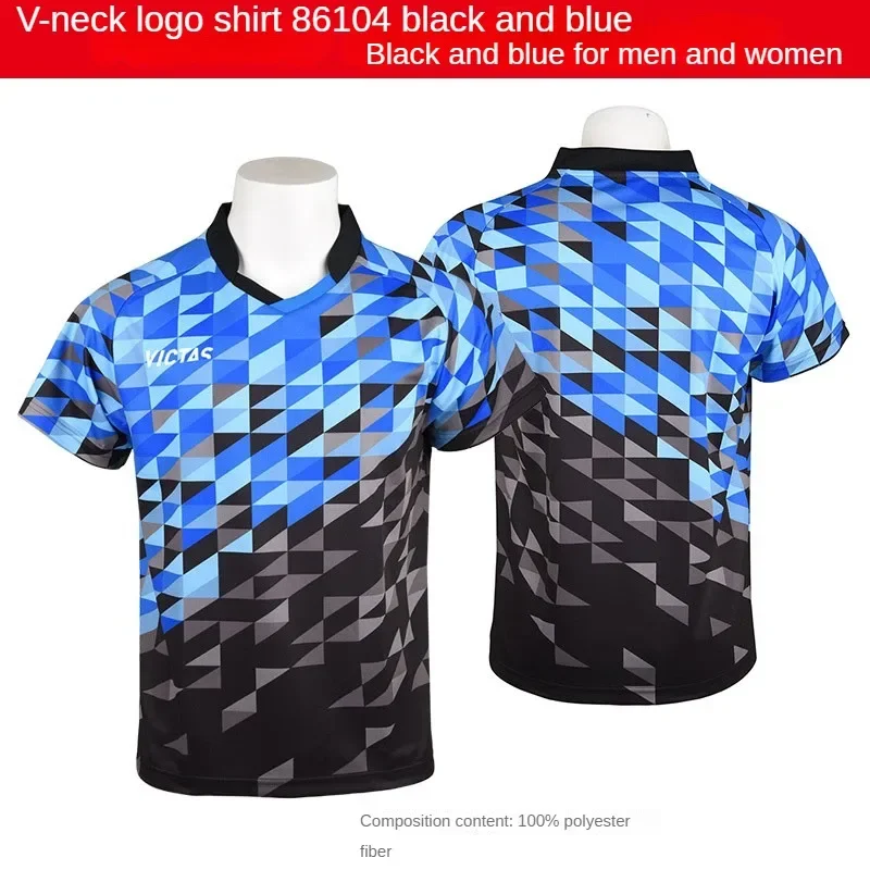 national team Sport jersey victas Table tennis jersey men women t-shirts T shirt Badminton bottom quick dry top