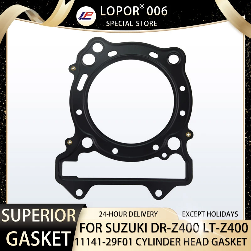 Motorcycle Engine Cylinder Head Seal Gasket For SUZUKI QUADSPORT LT Z400 03 09 12 14 DR Z400 00