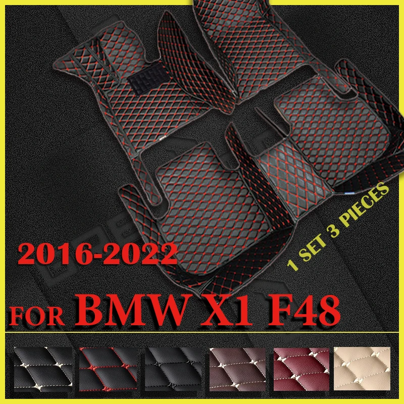 Car Floor Mats For Bmw X1 F48 2016 2017 2018 2019 2020 2021 2022 Custom