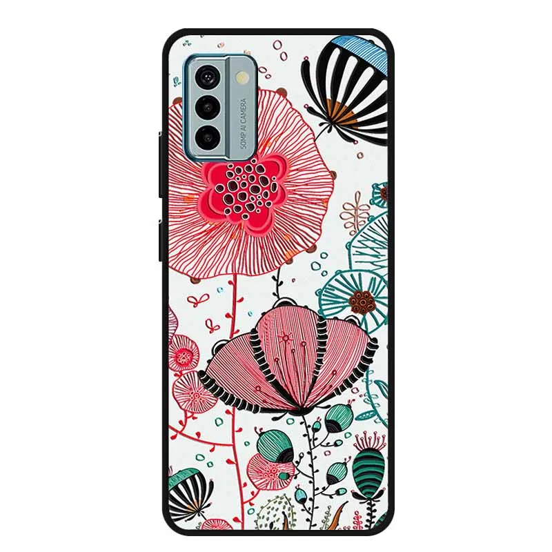 Elegant Black Silicone 3D Relief Emboss Soft Back Case Cover