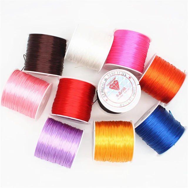 50m Strongely Elastic Bracelet String Cord Stretch Bead Cord for Jewelry  Making and Bracelet Making - AliExpress