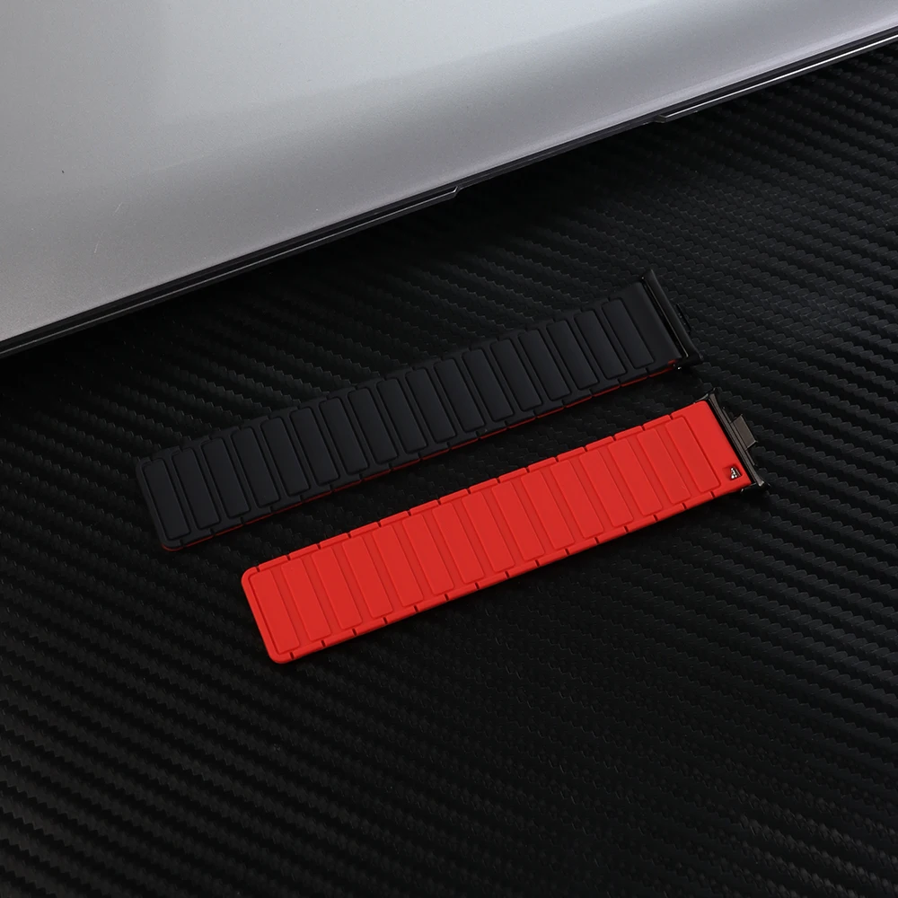 Vibrant Magnetic Strap - Silicone Sport Bracelet