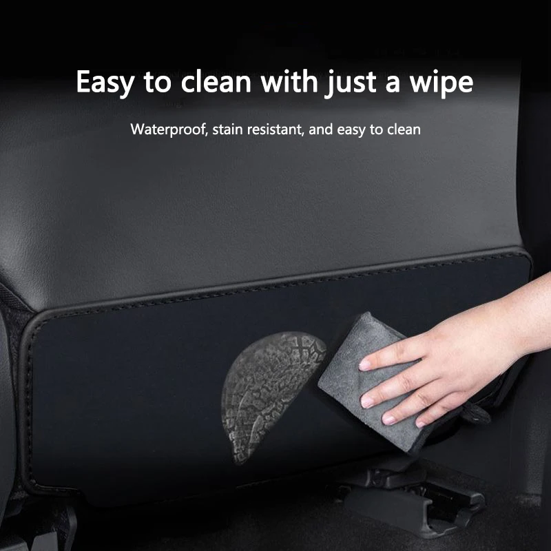 폭스바겐 VW GLI R라인 R 폴로 골프 MK8 마고탄 투아렉 파사트용 차량 뒷좌석 보호 커버 시트백 매트 안티킥 쿠션 패드