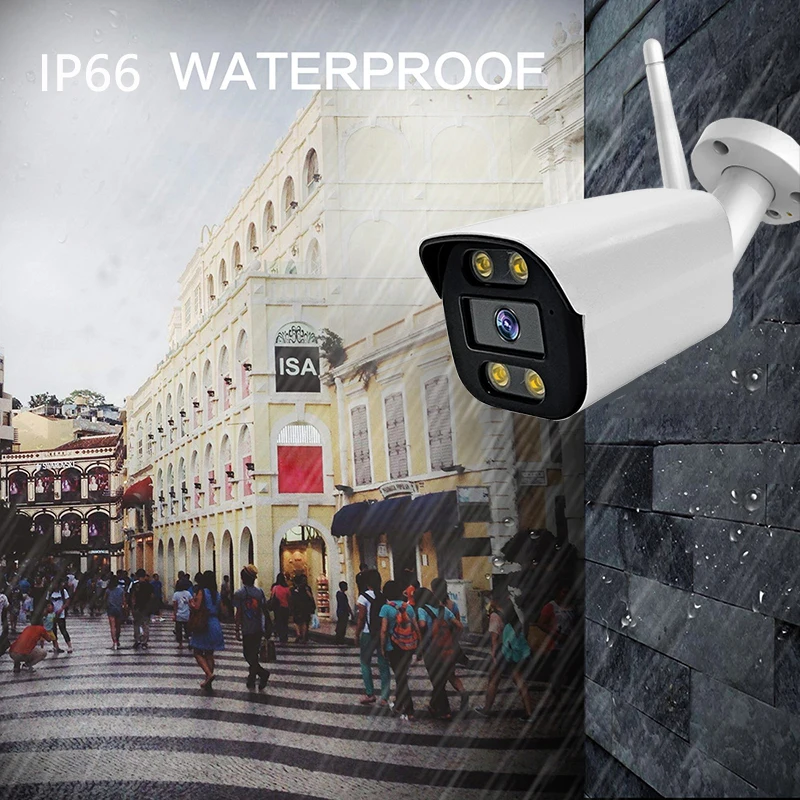 POE WiFi Onvif Tuya Smart Life HD 1080P Waterproof Outdoor IP Camera P2P Security Bullet CCTV Surveillance Camera Metal Shell view 6