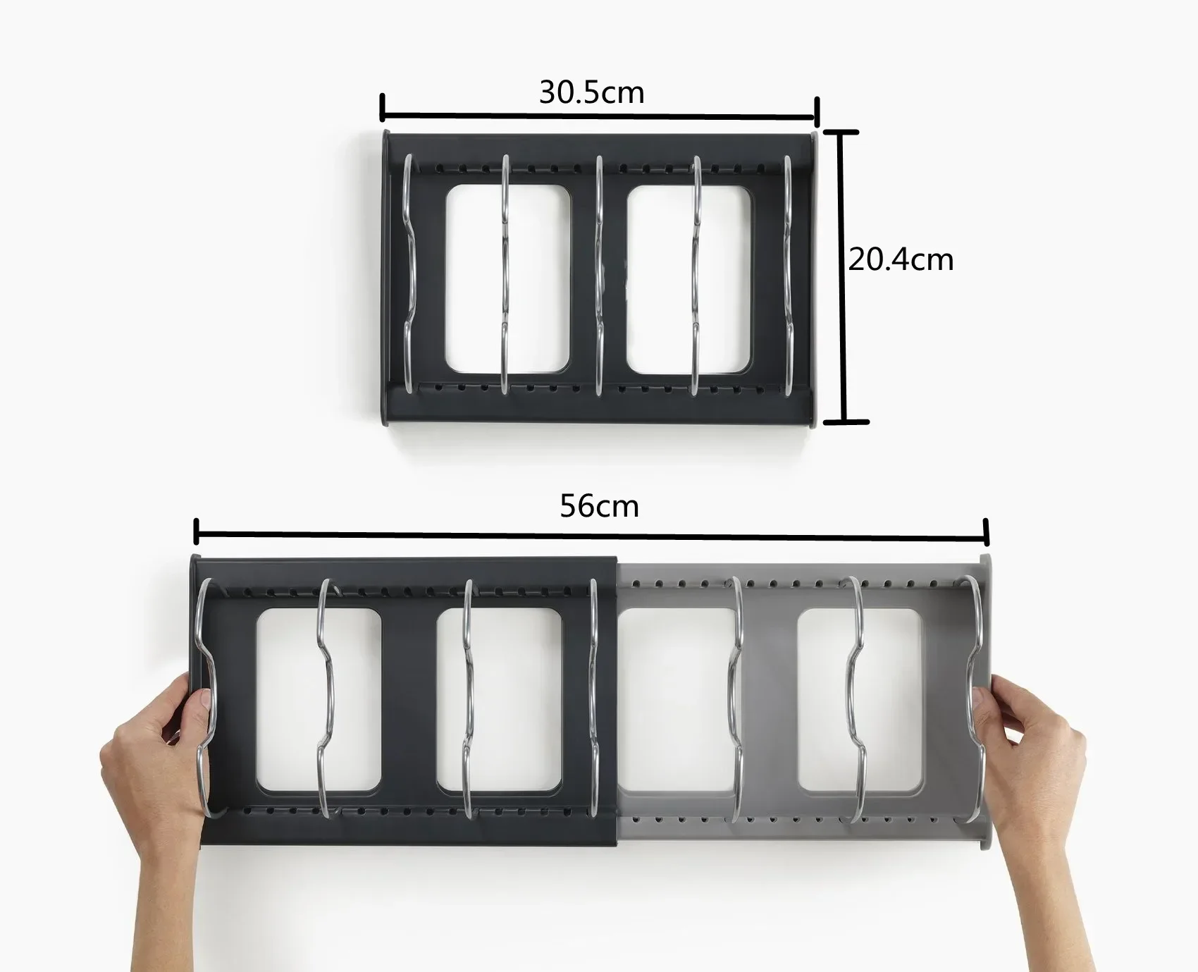 Expandable Stainless Steel Kitchen Organizer