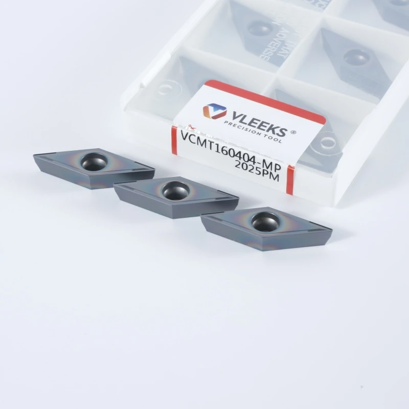 

VCMT160404-MP 2025PM Internal Turning Tool Carbide Insert High Quality Lathe Tool CNC Steel Processing Turning Insert