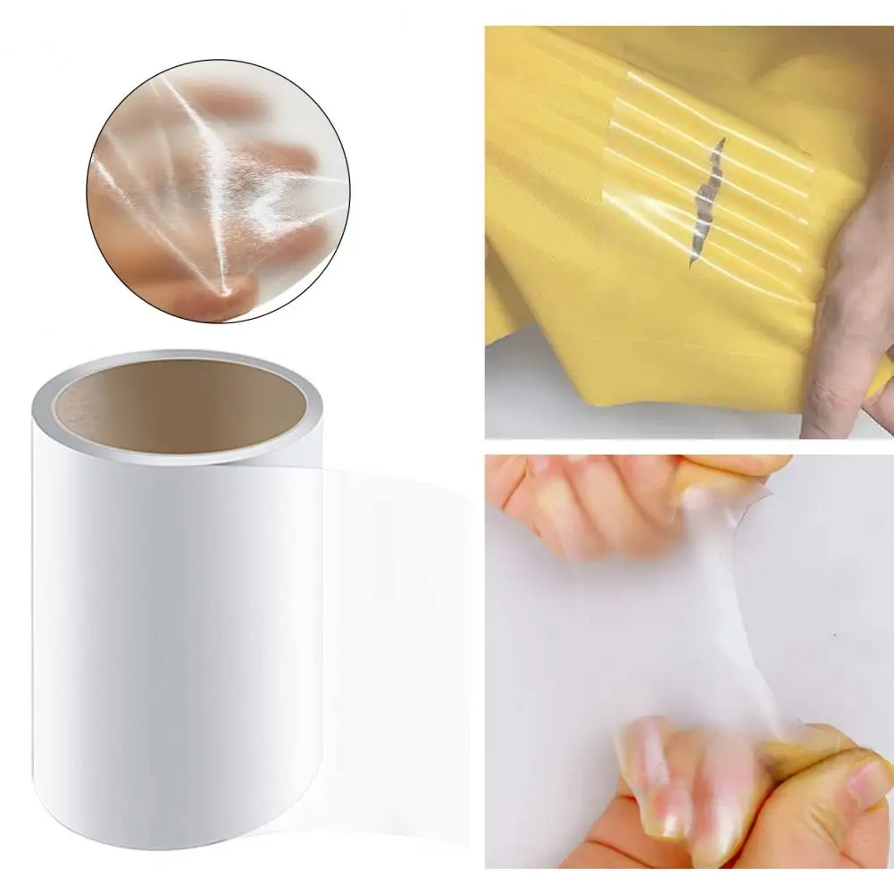 1 Roll Repair Patches Kit High Viscosity Waterproof Transparent TPU Tape Professional Repairing Self-Adhesive Patches for Inflat