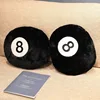 Nice Simulation Billiards 8 Ball Plush Pillow Stuffed Soft Toy Eight Pool Players Home Decor Indoor Sport Creative Gift 2