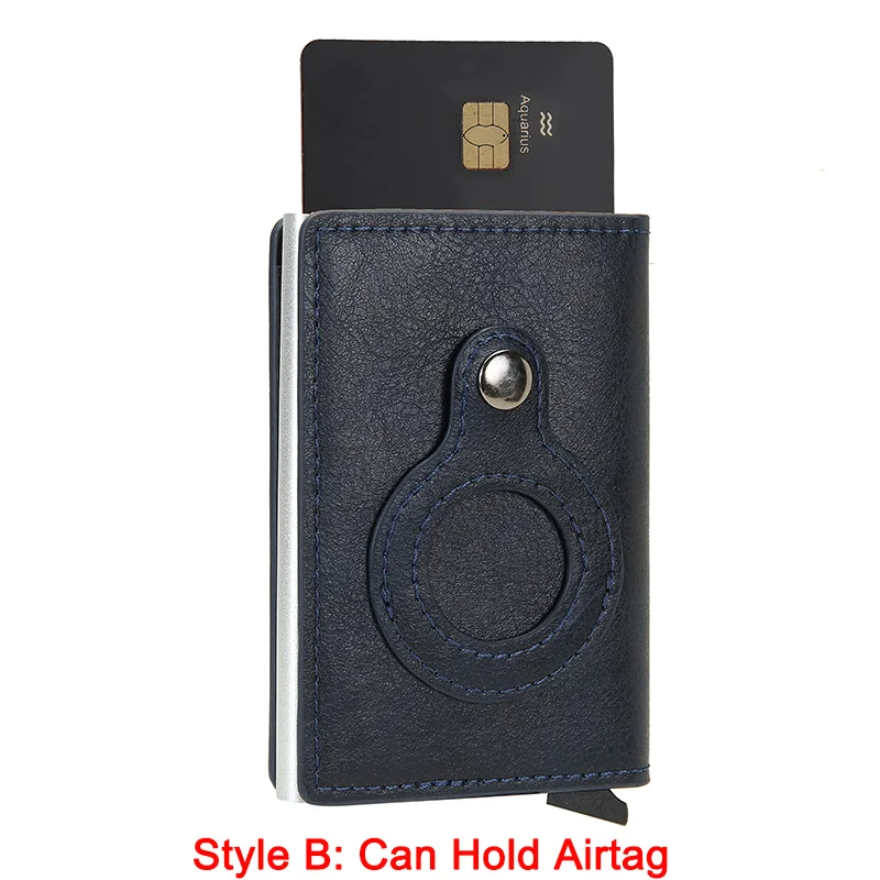 DIENQI Carbon Fiber Card Holder Wallets Men Brand Rfid Black Magic Trifold Leather Slim Mini Wallet Small Money Bag Male Purses 