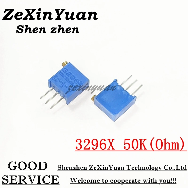 

20 шт./лот 3296X-1-503LF 3296X 50 кОм 503 3296X-1-503 3296X-503 X503 триммер потенциометр