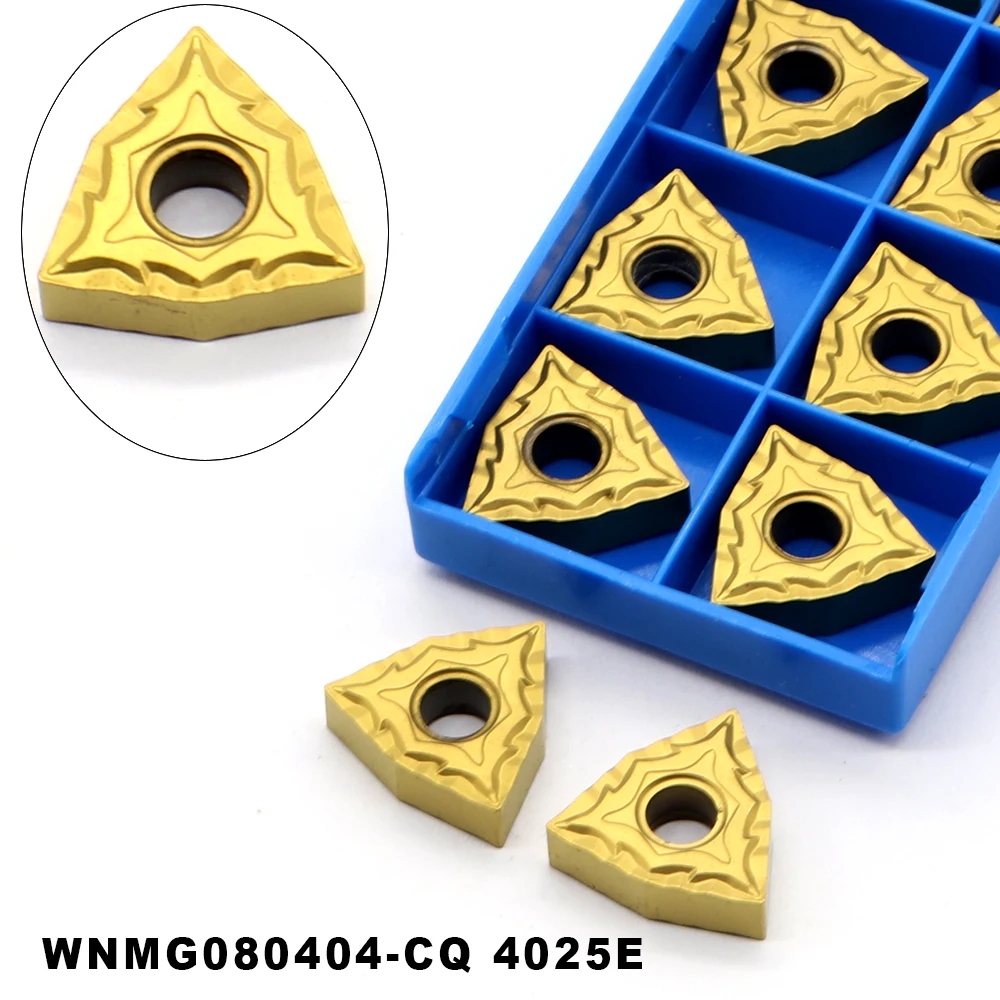 

WNMG080404-CQ 4025E Carbide Inserts External Turning Tool CNC Lathe Cutter Tools Metal Blade Turning Insert Cutting Tools WNMG