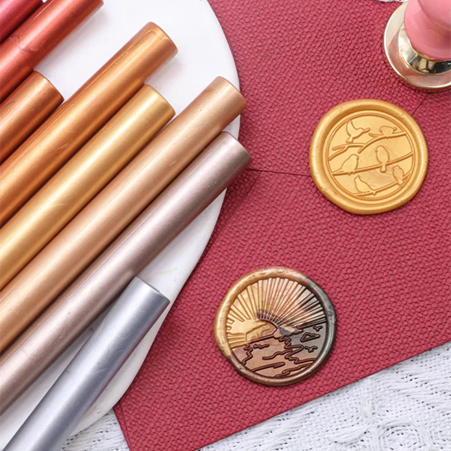 10PCS Wax Seal Glue Gun Sealing Wax Sticks 4