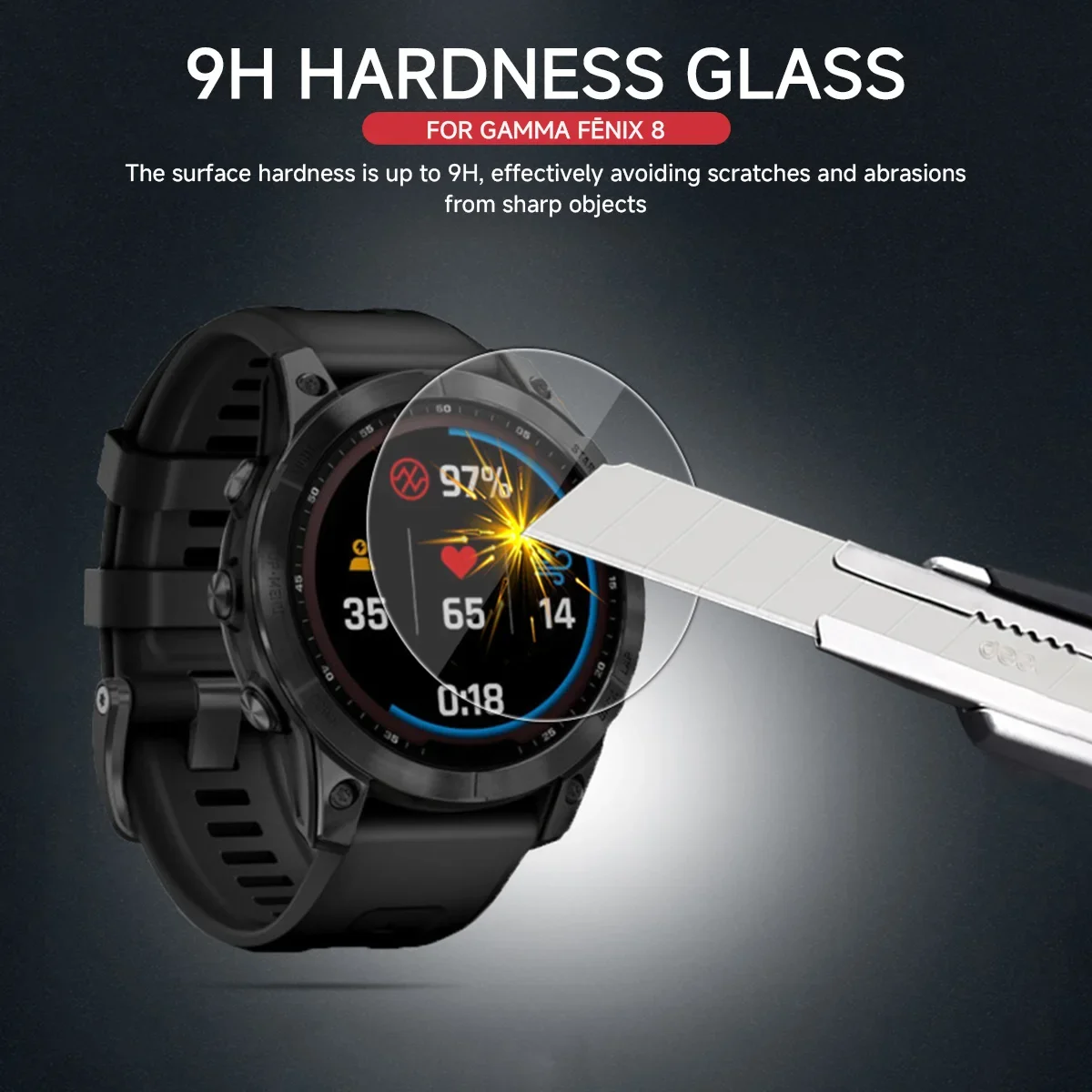 TPU Case+Tempered Glass For Garmin Fenix 8 51mm 43mm 47mm Screen Protector Silicone Cover Anti-scratch Bumper Fenix8 Accessories
