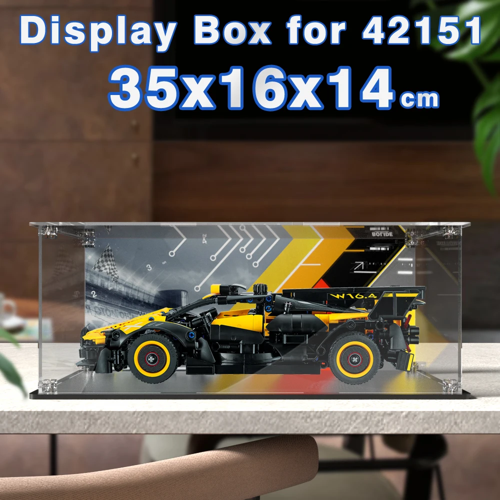 Vitrine De Présentation En Acrylique Pour Modèle Lego 76391 (boîte Seule) - 50x40x50 Cm - Protection Anti-poussière