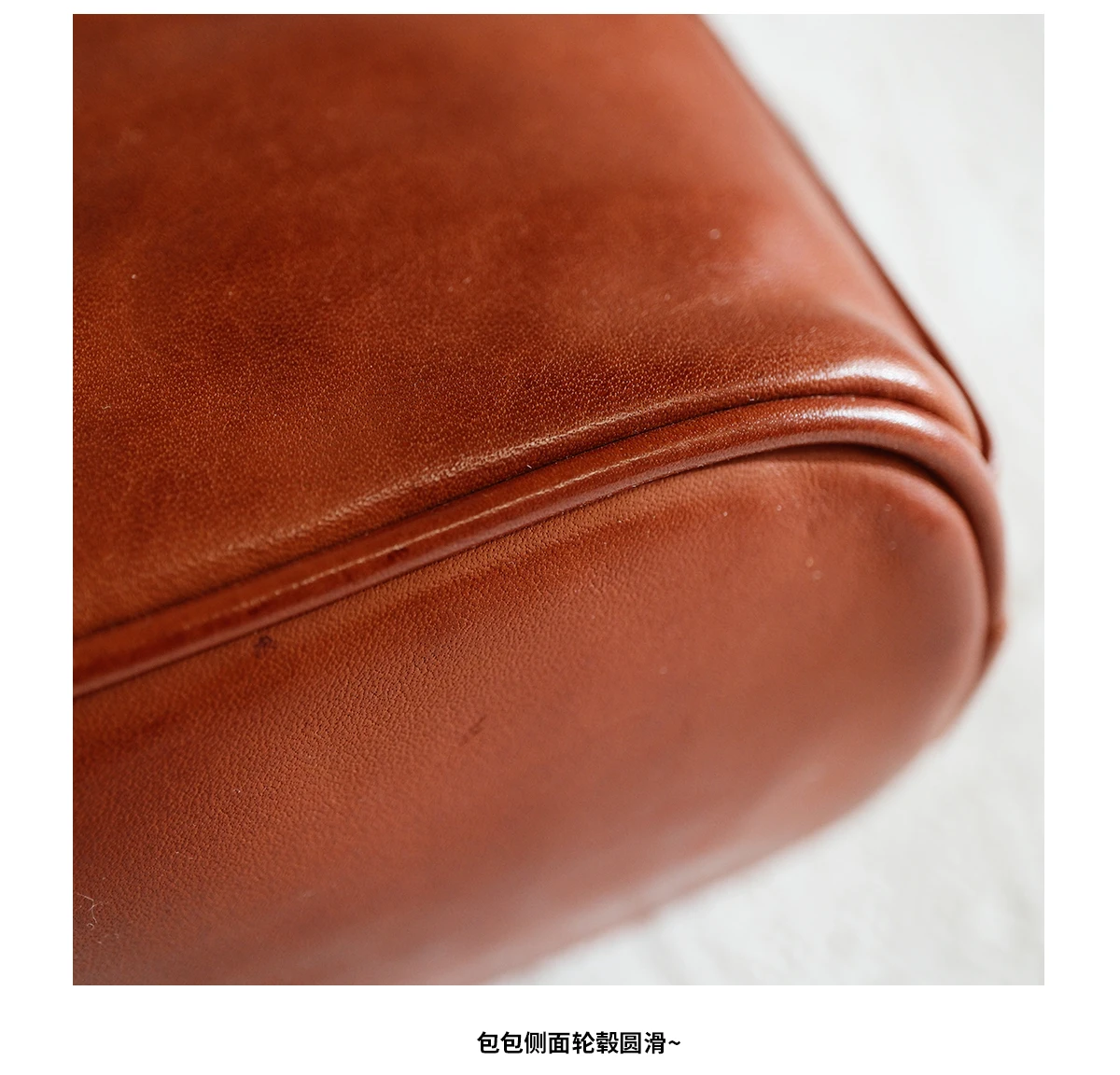 Vintage Designer-Handtasche aus handgefertigtem Rindsleder der ersten Schicht für Damen, für den Alltag, Partys und luxuriöse Anlässe, aus echtem Leder, als Umhängetasche. – Detail 18