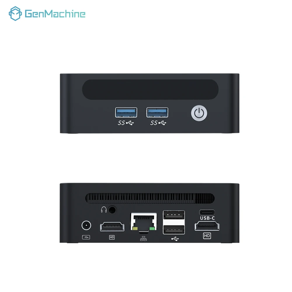 GenMachine AMD Ryzen 7 7840U Mini PC 5.1GHz 28W 8 Core 16 Thread