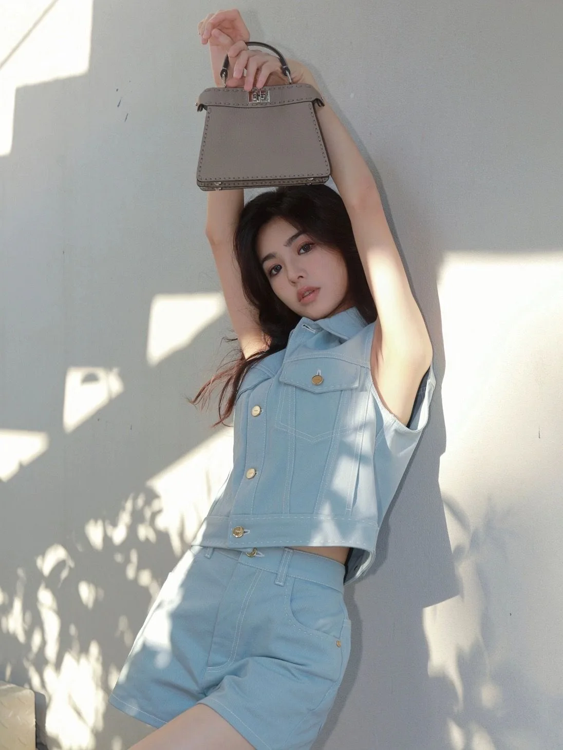 여성용 골프 의류, 카우보이 반바지, 캐주얼 상의, 한국 골프웨어, 하이 퀄리티 골프 수트, 2024 신제품, 여름 