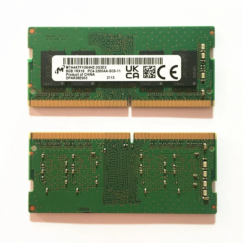 Memória Micron-ddr4 Ram 8gb 3200mhz Pc43200a-sc011