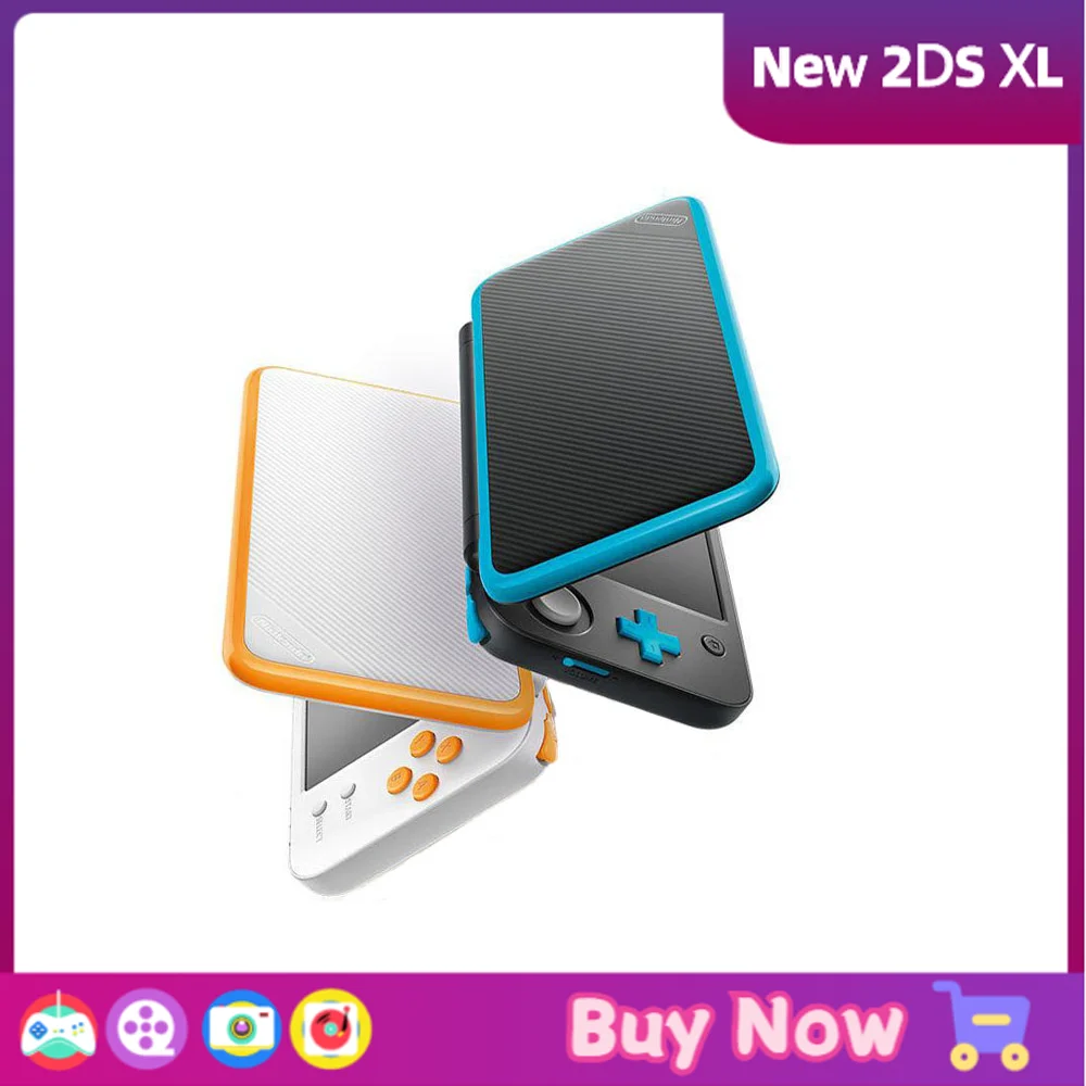 Professional Refurbished For Nintendo New 2DS XL Game Console IPS HD