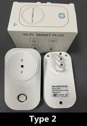 Smart WiFi Power Plug with Alexa & Google Home Integration (A)