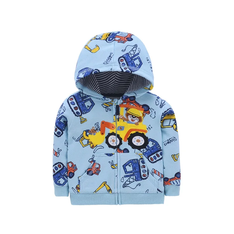 Baby Clothes Spring Autumn Cotton Children's Girl Boy Hoodies Kids Sweater Baby Hooded Coat For a 0-3 Years Old