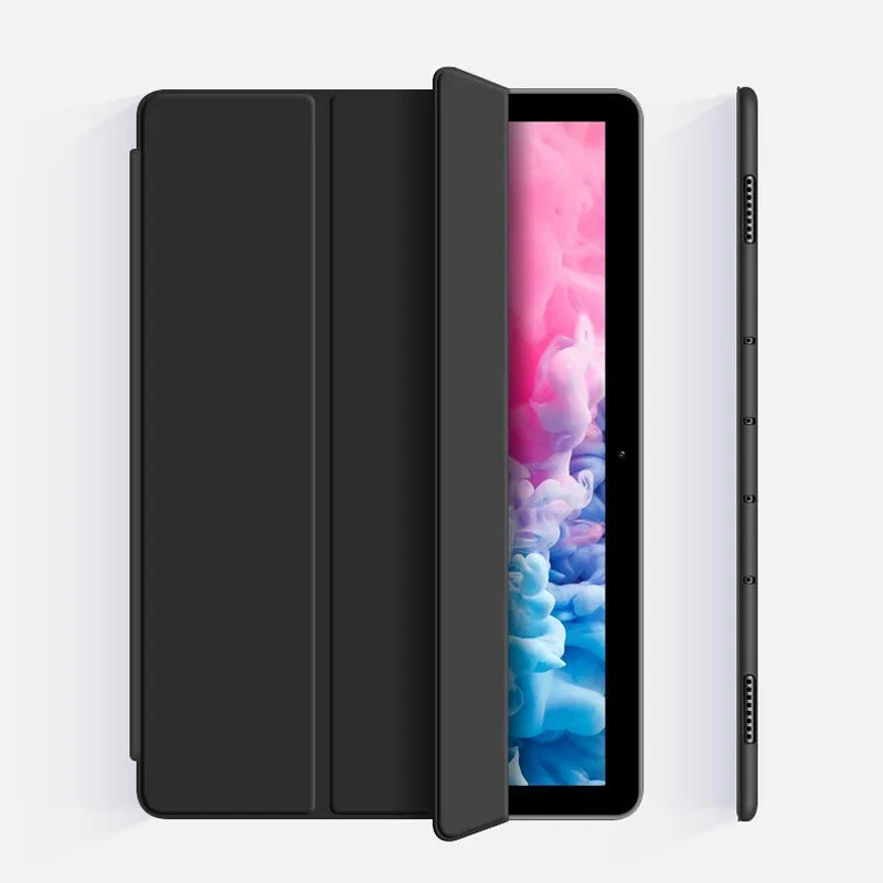 Premium Leather Flip Tablet Case - Luxury Shockproof Cover