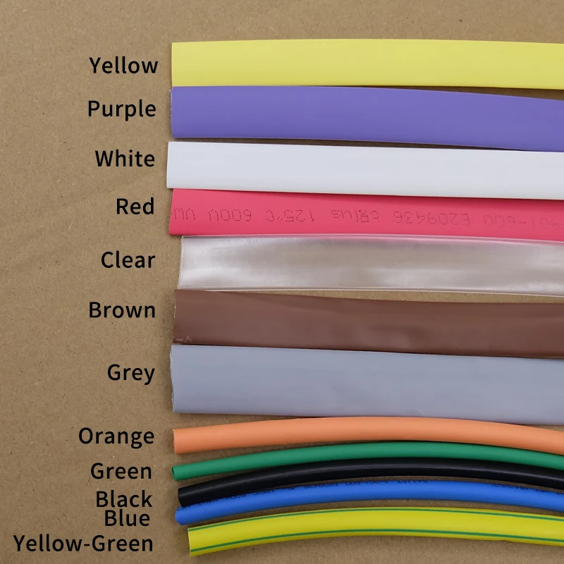 5Meter Polyolefin Thermal Cable Sleeve Insulated Wire Protection Wrap 2:1 Heat Shrink Tubing 0.6 1 2 4 6 8 10 12 14 16 20 22 mm heat shrink tubing heat shrink tube cable protector cable wire protector cable sleeve heat shrink cable sleeve protective sleeve cable sleeve protector