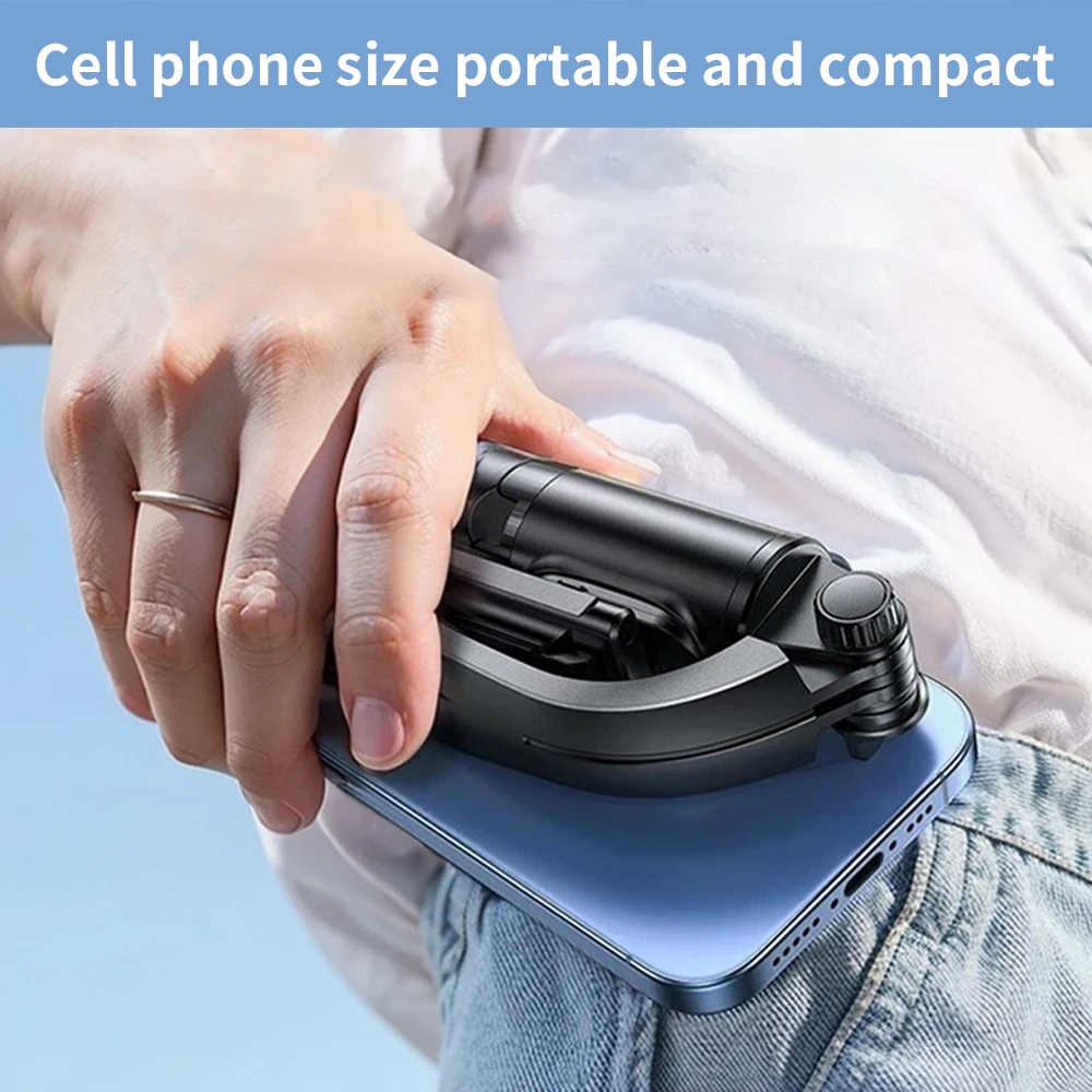 Wireless Handheld Selfie Stick Tripod Stand Detachable Phone Holder with Bluetooth Remote for SmartPhone Live Streaming