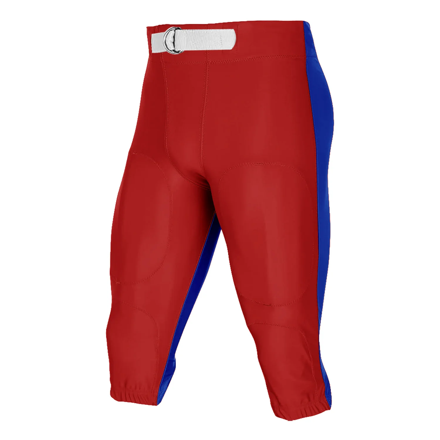 Custom Gradient Football Pants with Belt for Men Youth Running Cropped Pants Add Name Number Logo Multiple Colors