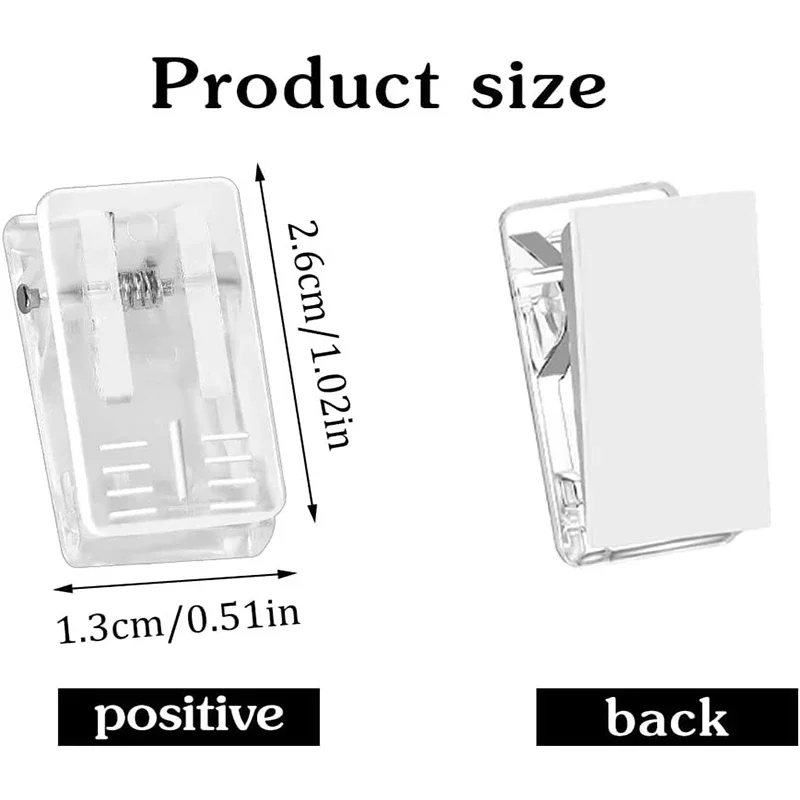Multipurpose Craft Clip Plastic Sewing Fabric Clips Wall Stickys Clip DIY Handmade Crafts Poster Photo Home Decor Quilting Clips
