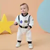 Baby Space Astronaut Costume Fall Winter Clothes for Toddler Boy Girl Romper Halloween Anime Cosplay Outfit 9 12 18 24 36 Months 2