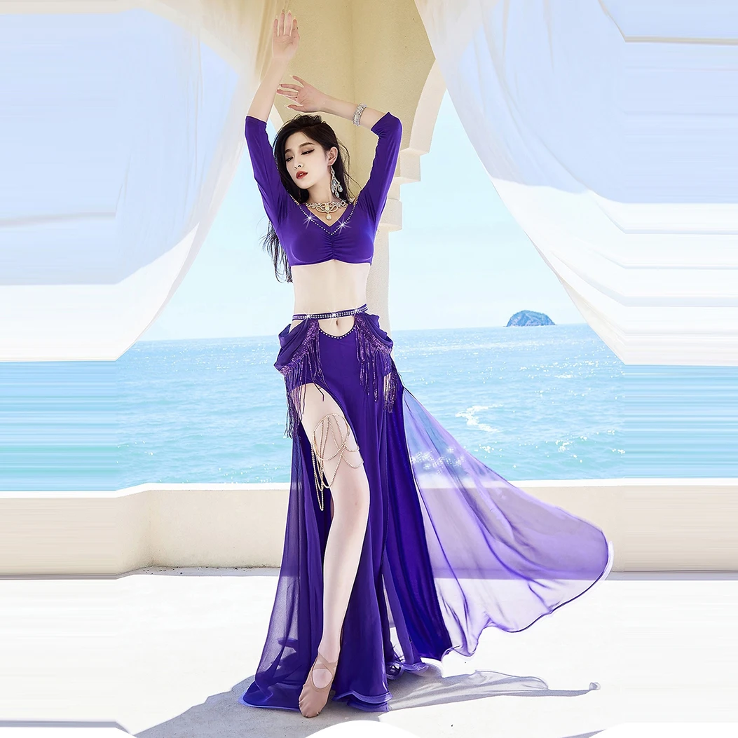 New belly dance costumes for women's high-end elegant