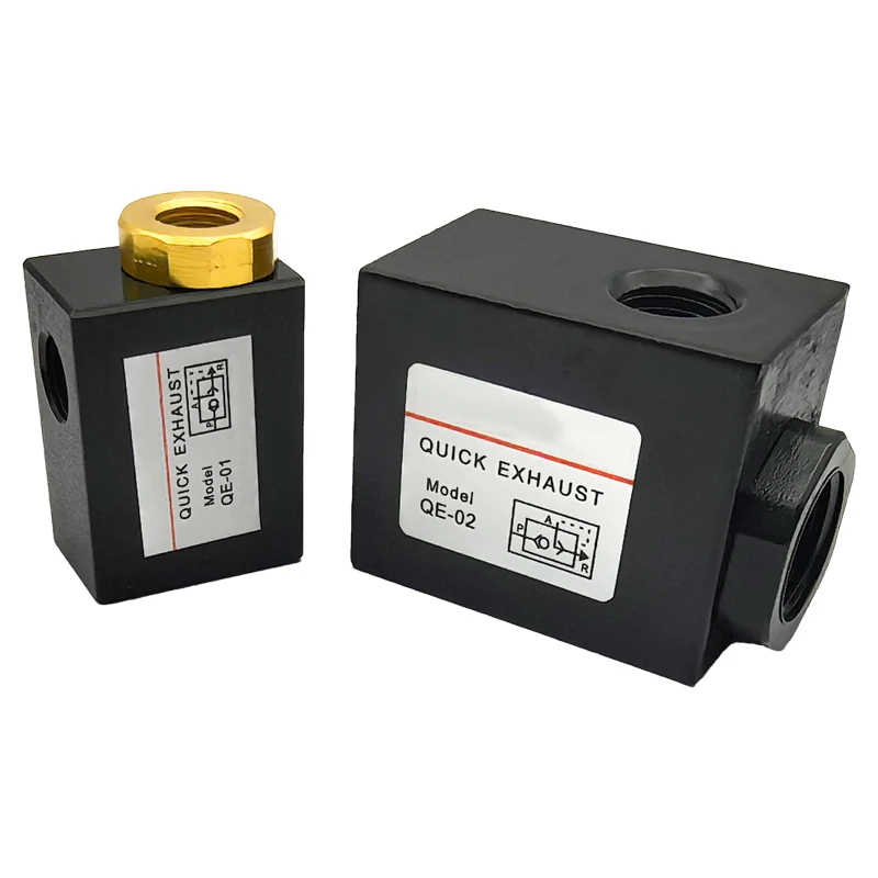 空気圧XQクイックエキゾーストバルブ 1/4インチ 3/8インチ 1/2インチ