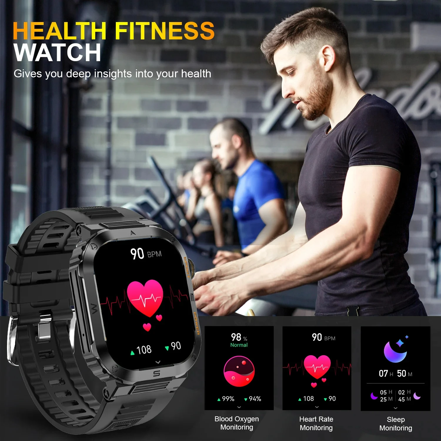 2025 �߰��� ���� ����Ʈ �ð� ���� ��Ʈ�Ͻ� �ð� IP68 ��� HD ��ũ�� AI ���� �������� ��ȭ Smartwatch For �ȵ���̵� IOS