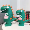 Dinosaur Piggy Bank Cartoon Cute Creative Money Box Plastic Saving Money Coin Bank Home Decorative Ornaments Children Gifts 2