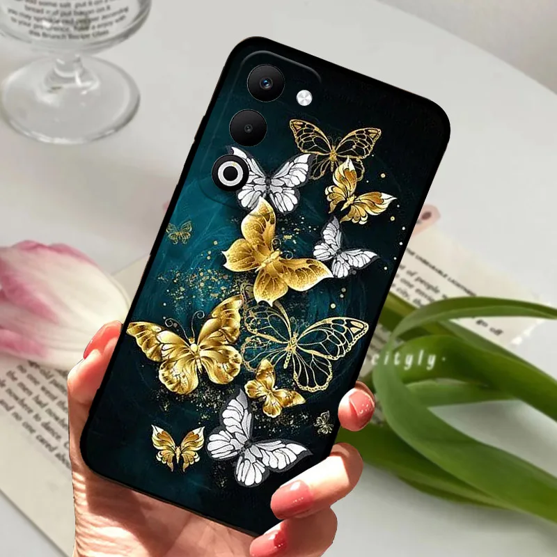 Cool Wolf Lion Fashion Painted Silicone Soft TPU Phone Case Cover