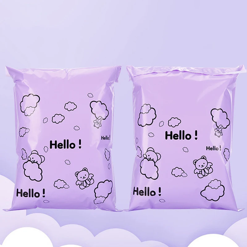 Courier Bag Mailing Envelopes Mailing Bags Express Bag 10Pcs Courier Bag Envelope Packaging Bags Pink Waterproof Self Adhesive Seal Bag