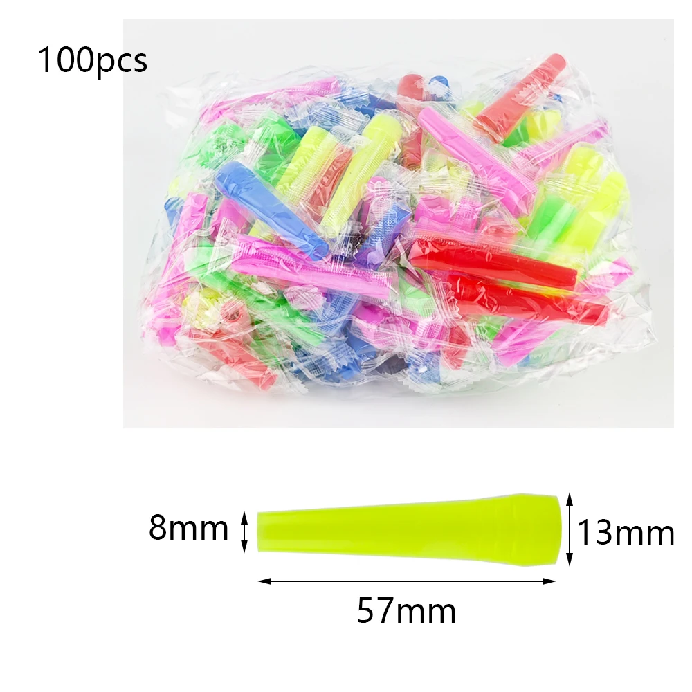 Mouthpiece Colorful Disposable 100pcs/Pack Drip Tip Hookah Shisha Pipe Sheesha Narguile Chicha Hose Handle Mouth Accessories 4