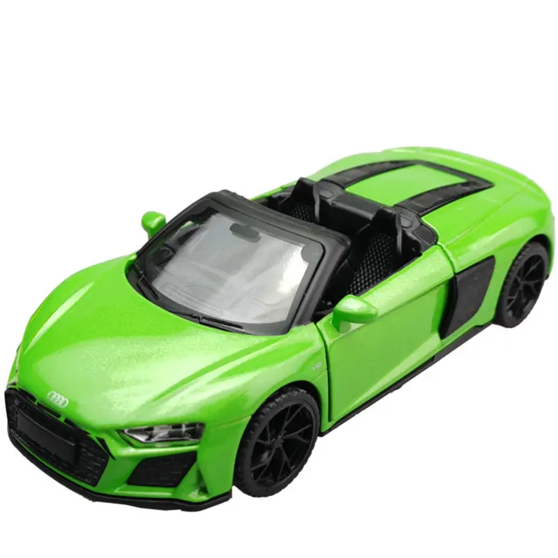 1:32 Audi R8 Spyder convertibile Supercar lega auto diecast e