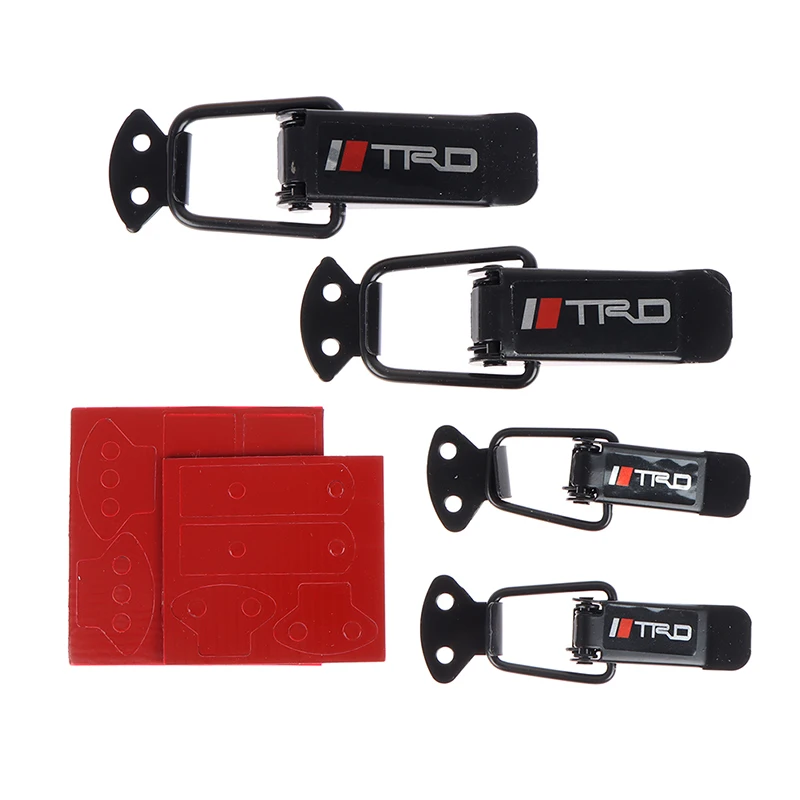 2PCS/set Lock Clips Kit Car Truck Hood Clip Hasp Quick Release Fasteners For Racing Car Bumper Security Hook Auto Accessories