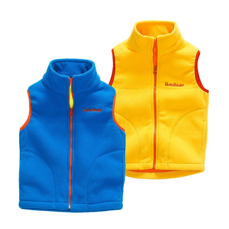Children Vest Kids Outerwear Waistcoats Sleeveless Jackets Children's