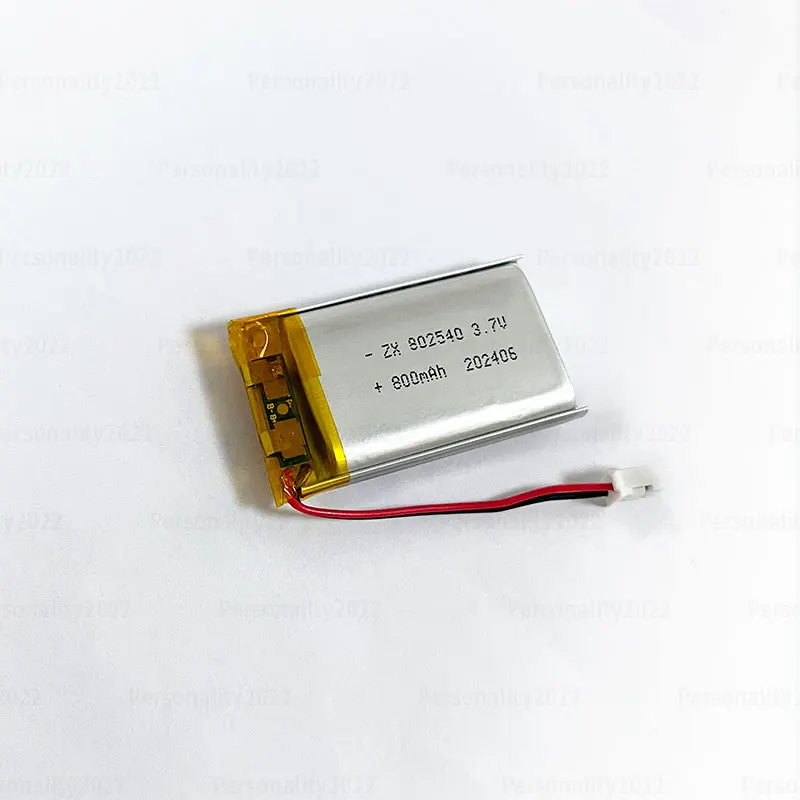 Lipo 800mAh 3.7V 082540 Lithium Battery Li Polymer Batteries 1pcs-10PCS For Flashlight Remote Controller Handheld Fans